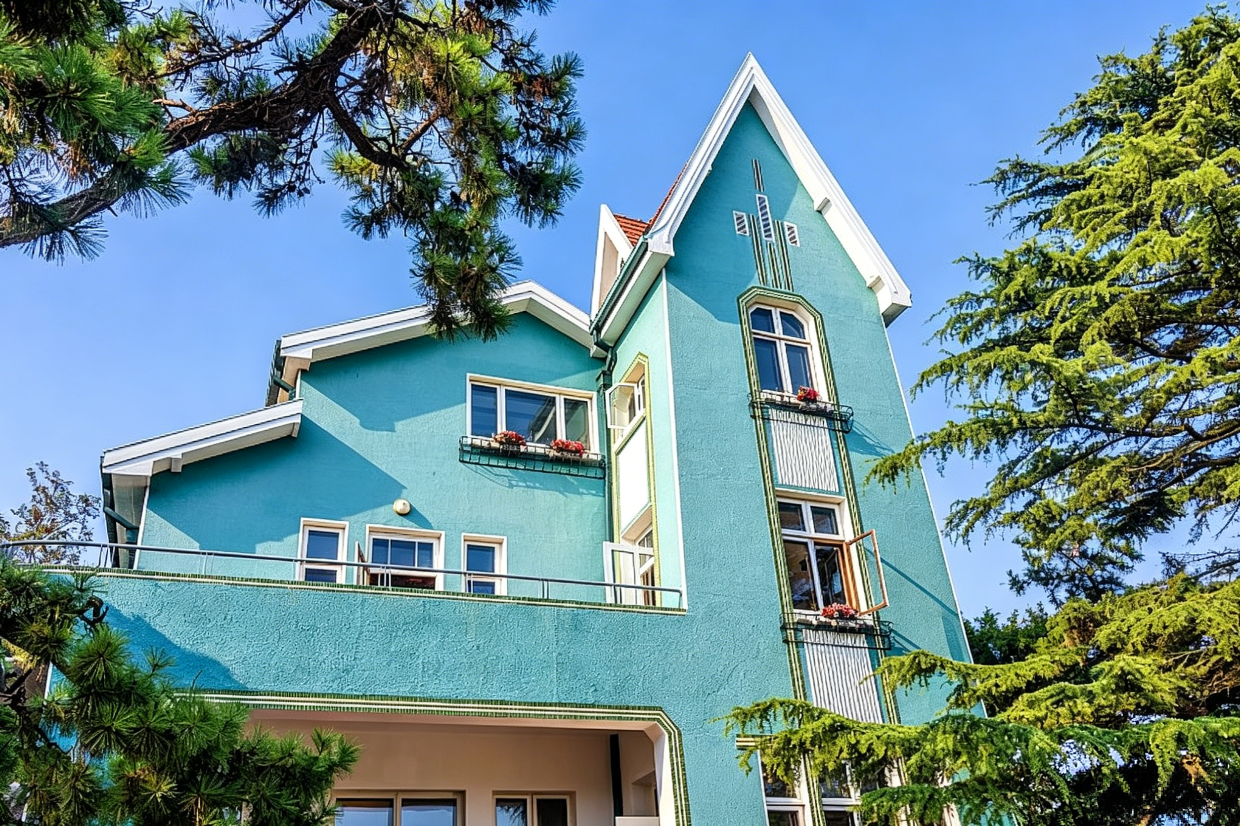 A Tudor Revival villa in Badaguan, shaded by sycamore trees — Qingdao's architectural time capsule